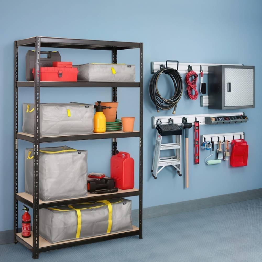 Multipurpose Cover, 90 L TAURUS SUPER TOUGH LARGE, 45 x 45 x H 45 cm, Silver grey / Yellow in the group Storage / Storage boxes at SmartaSaker.se (40833)