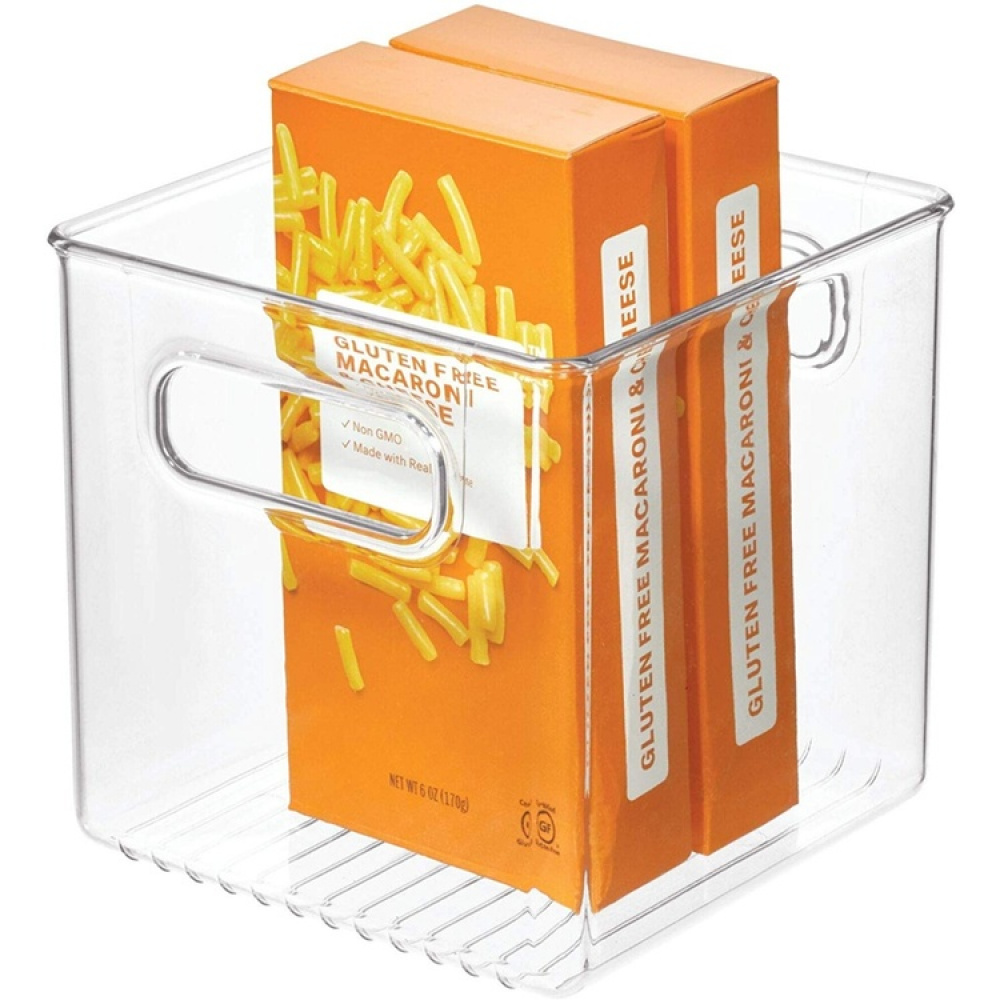 Storage Box, Square, ID PANTRY BINZ, 15 x 15 x H 15 cm, Transparent in the group Storage / Kitchen storage / Kitchen cabinet organizers at SmartaSaker.se (40837)