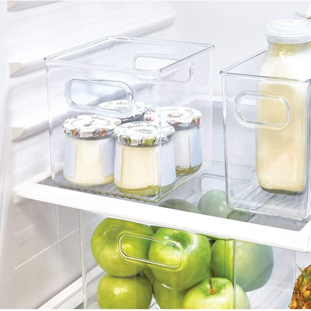 Storage Box, Square, ID PANTRY BINZ, 15 x 15 x H 15 cm, Transparent in the group Storage / Kitchen storage / Kitchen cabinet organizers at SmartaSaker.se (40837)