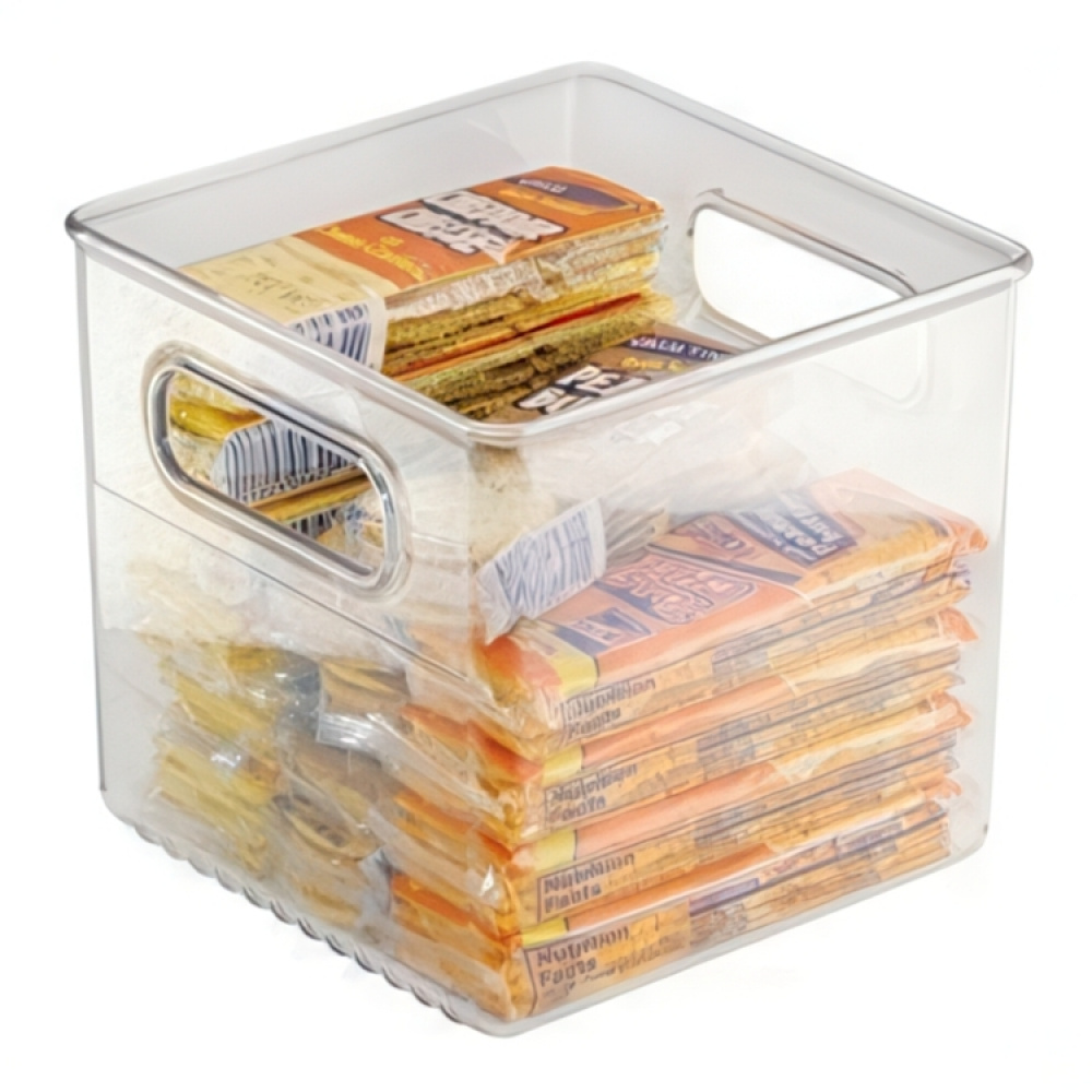 Storage Box, Square, ID PANTRY BINZ, 15 x 15 x H 15 cm, Transparent in the group Storage / Kitchen storage / Kitchen cabinet organizers at SmartaSaker.se (40837)