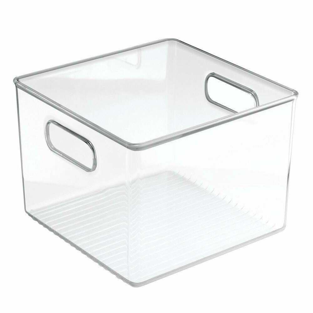 Storage Box, PANTRY BINZ, Square, 20 x 20 x H15 cm, Clear in the group Storage / Kitchen storage / Storage bins and jars at SmartaSaker.se (40839)