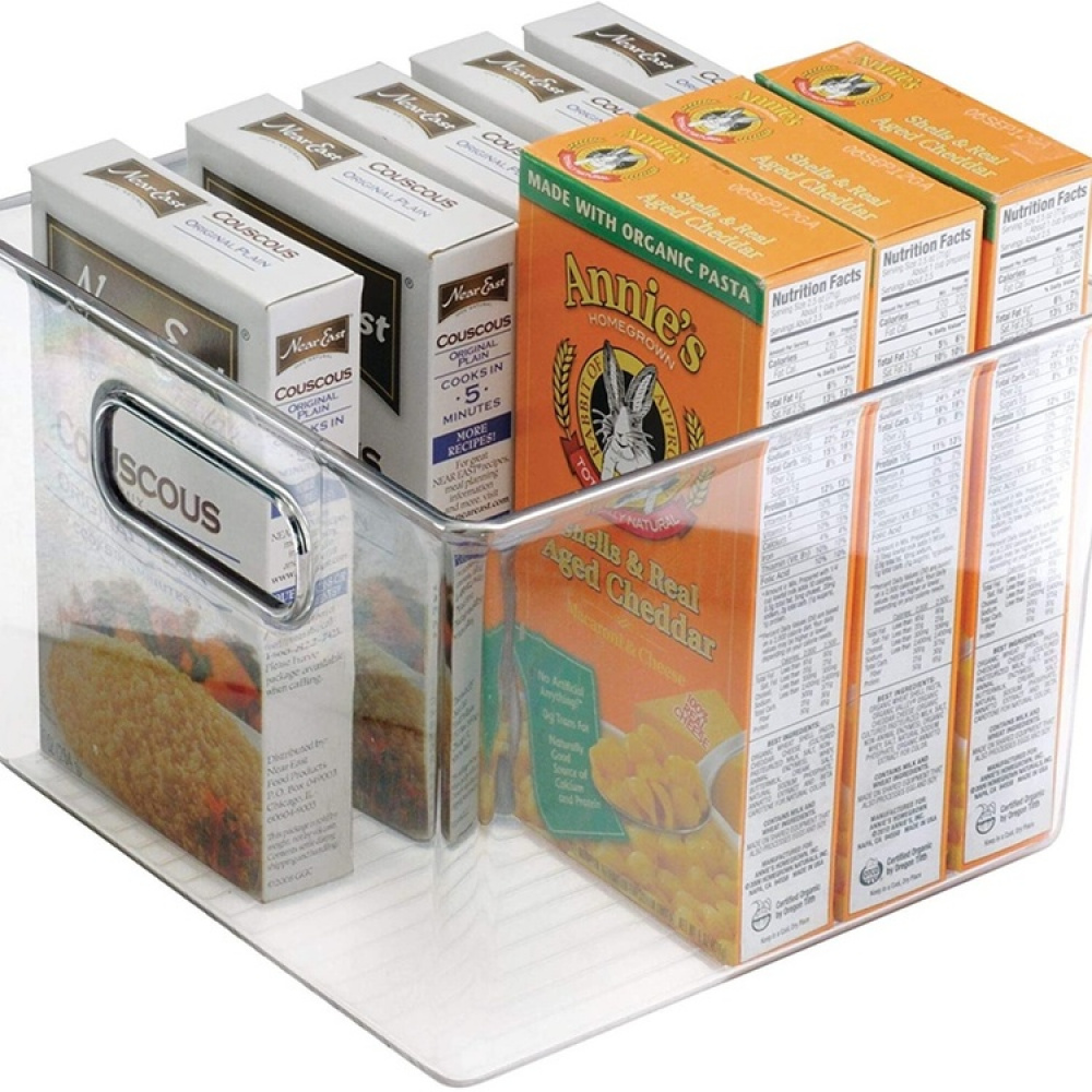 Storage Box, PANTRY BINZ, Square, 20 x 20 x H15 cm, Clear in the group Storage / Kitchen storage / Storage jars at SmartaSaker.se (40839)