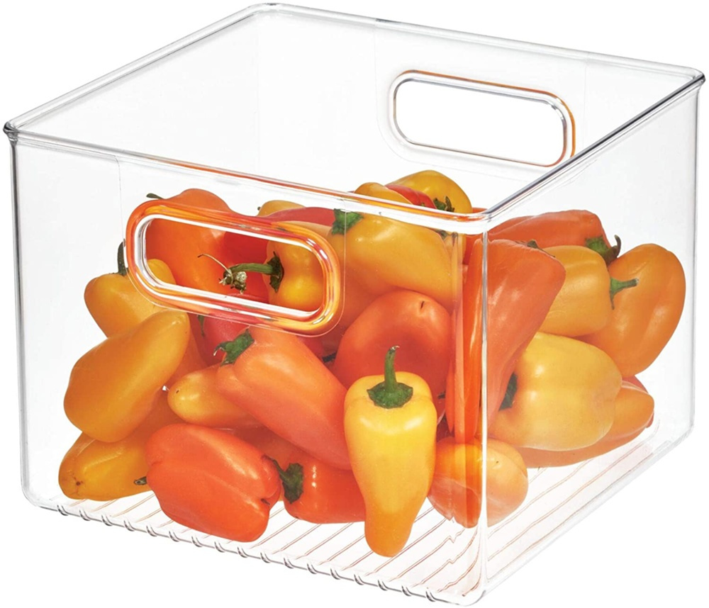 Storage Box, PANTRY BINZ, Square, 20 x 20 x H15 cm, Clear in the group Storage / Kitchen storage / Storage bins and jars at SmartaSaker.se (40839)