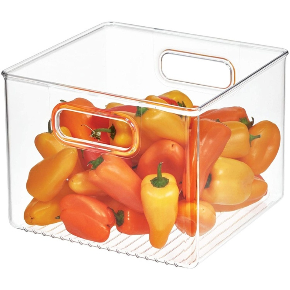 Storage Box, PANTRY BINZ, Square, 20 x 20 x H15 cm, Clear in the group Storage / Kitchen storage / Storage jars at SmartaSaker.se (40839)