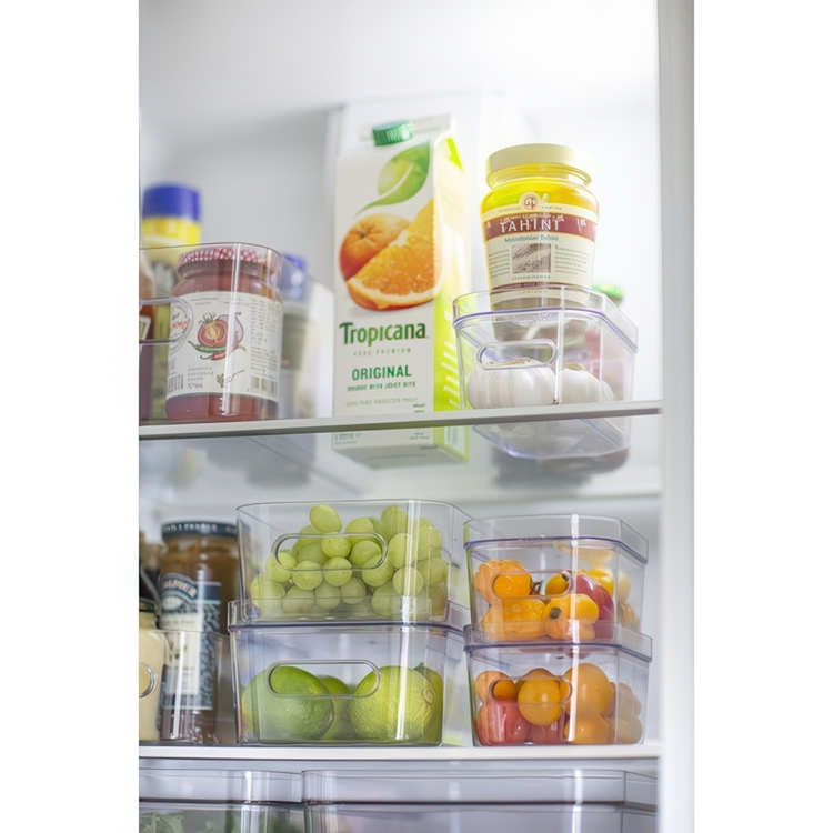 Storage Basket, Small, SMARTSTORE COMPACT S, 20 x 14 x H7,5 cm in the group Storage / Kitchen storage / Fridge storage at SmartaSaker.se (40842)