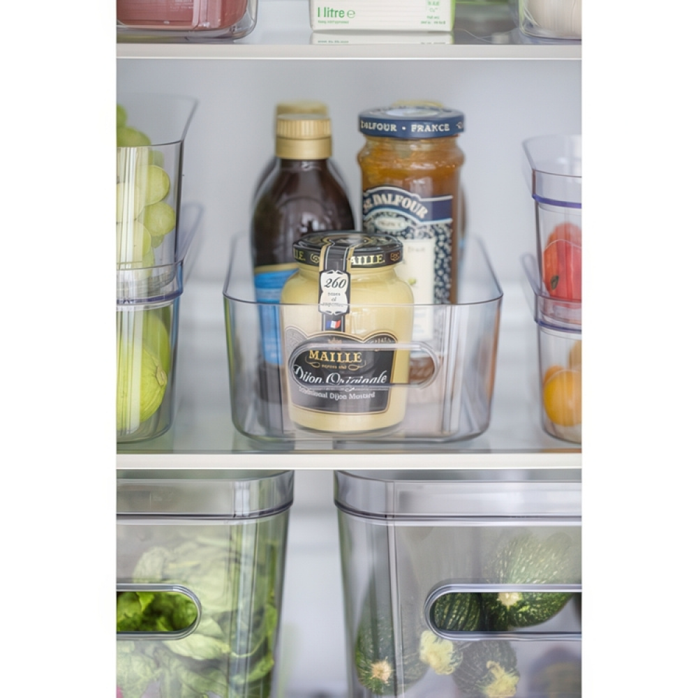 Storage Basket, Small, SMARTSTORE COMPACT S, 20 x 14 x H7,5 cm in the group Storage / Kitchen storage / Fridge storage at SmartaSaker.se (40842)