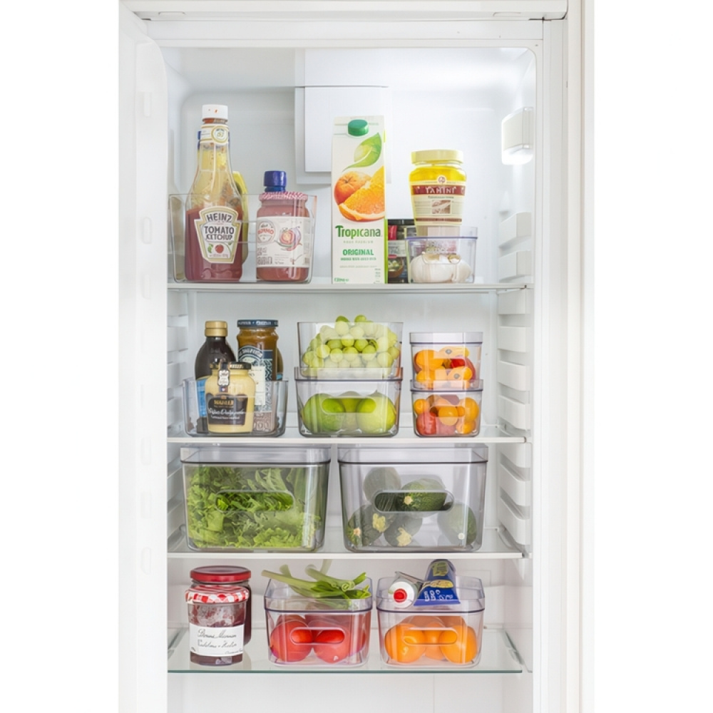 Storage Basket, Small, SMARTSTORE COMPACT S, 20 x 14 x H7,5 cm in the group Storage / Kitchen storage / Fridge storage at SmartaSaker.se (40842)