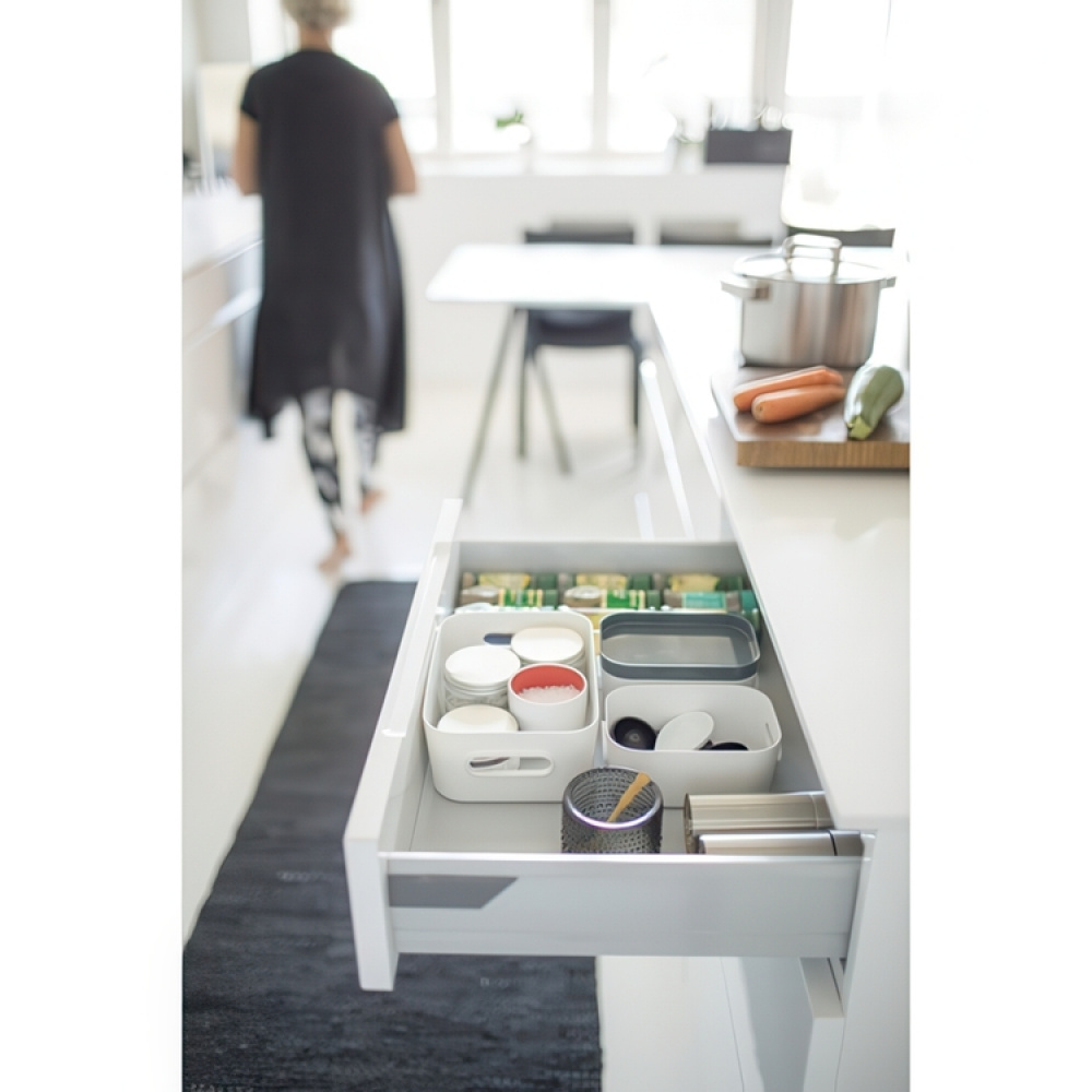 Storage Basket, Small, SMARTSTORE COMPACT S, 20 x 14 x H7,5 cm in the group Storage / Kitchen storage / Fridge storage at SmartaSaker.se (40842)