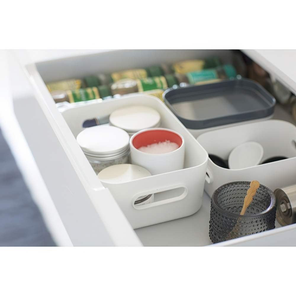 Storage Basket, Small, SMARTSTORE COMPACT S, 20 x 14 x H7,5 cm in the group Storage / Kitchen storage / Fridge storage at SmartaSaker.se (40842)