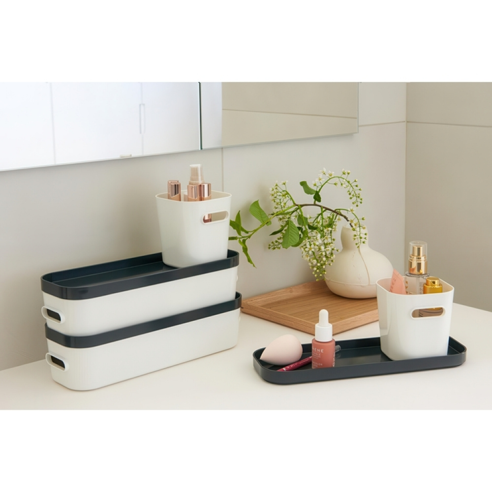 Storage Box, Oblong, SMARTSTORE COMPACT SLIM, 29,1 x 9,4 x H 6,1 cm in the group Storage / Kitchen storage / Fridge storage at SmartaSaker.se (40843)
