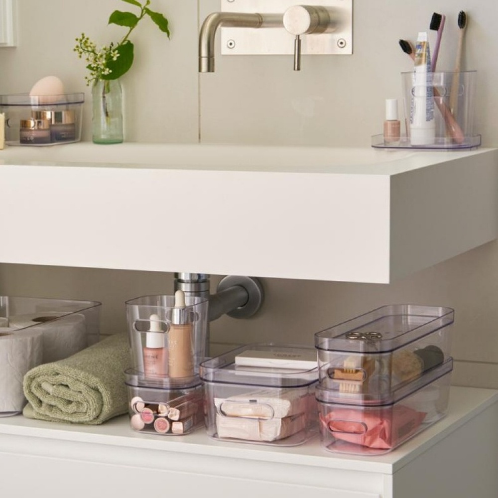 Storage Box, Oblong, SMARTSTORE COMPACT SLIM, 29,1 x 9,4 x H 6,1 cm in the group Storage / Kitchen storage / Fridge storage at SmartaSaker.se (40843)