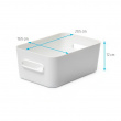 Storage Basket, Medium, SMARTSTORE COMPACT M, 29,5 x 19,5 x H12 cm