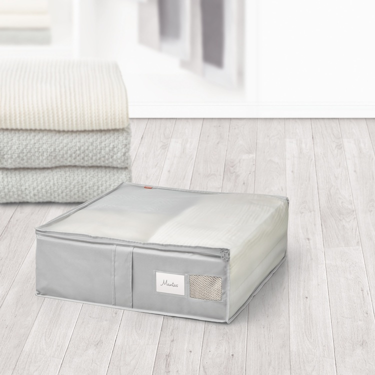 Box for quilts, Soft, RAYEN PREMIUM, 65 x 55 x H 20 cm in the group Storage / Bedroom storage / Under bed storage at SmartaSaker.se (40849)