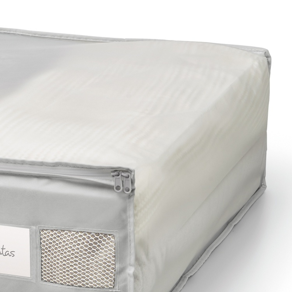 Box for quilts, Soft, RAYEN PREMIUM, 65 x 55 x H 20 cm in the group Storage / Bedroom storage / Under bed storage at SmartaSaker.se (40849)