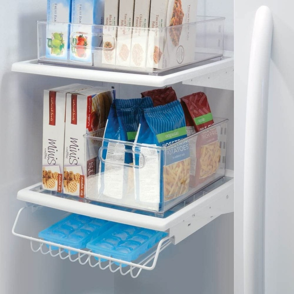 Storage box RPET FRIDGE BINZ XL, 20 x 37 x H15 cm, Transparent in the group Storage / Kitchen storage / Kitchen cabinet organizers at SmartaSaker.se (40851)