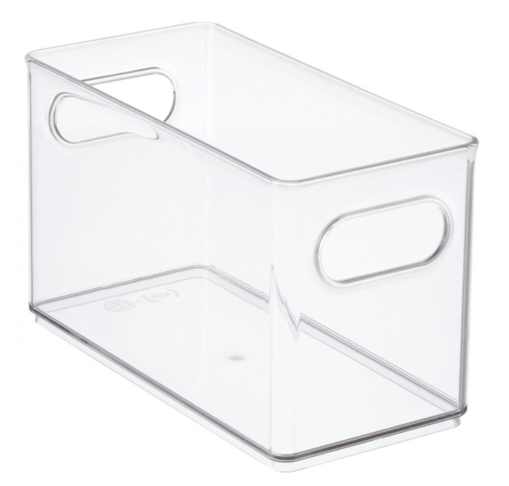 Storage Box, Stackable, THE HOME EDIT NARROW PANTRY BIN, 25,4 x 12,4 x H15,2 cm ,Clear in the group Storage / Storage boxes at SmartaSaker.se (40853)