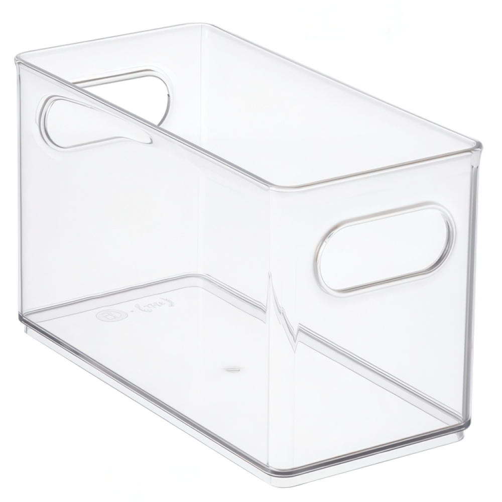 Storage Box, Stackable, THE HOME EDIT NARROW PANTRY BIN, 25,4 x 12,4 x H15,2 cm ,Clear in the group Storage / Storage boxes at SmartaSaker.se (40853)