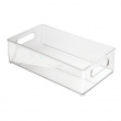 Storage box with handle, KITCHEN BINZ, 20,3 x 36,8 x H10,2 cm, Transparent Storage box with handle, KITCHEN BINZ, 20,3 x 36,8 x H10,2 cm, Transparent
