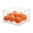 Storage Box, THE HOME EDIT ALL PURPOSE BIN, Deep, 25,4 x 25,4 x H 15,2 cm, Transparent Storage Box, THE HOME EDIT ALL PURPOSE BIN, Deep, 25,4 x 25,4 x H 15,2 cm, Transparent