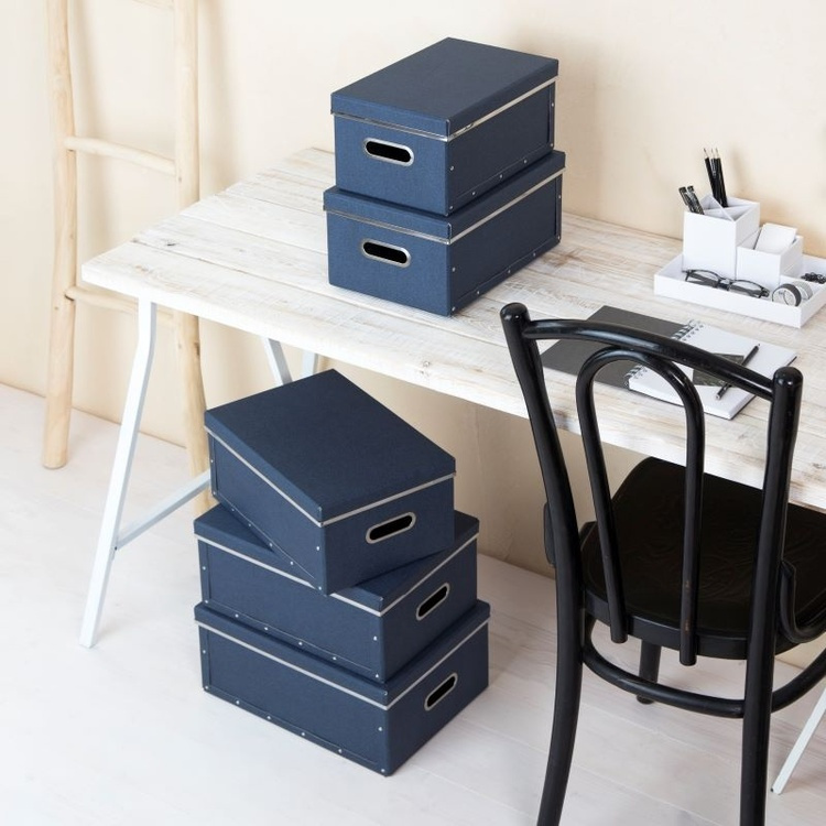 Storage boxes, Set of 5, BIGSO JOACHIM CANVAS in the group Storage / Storage boxes / BigSo storage boxes at SmartaSaker.se (40860)