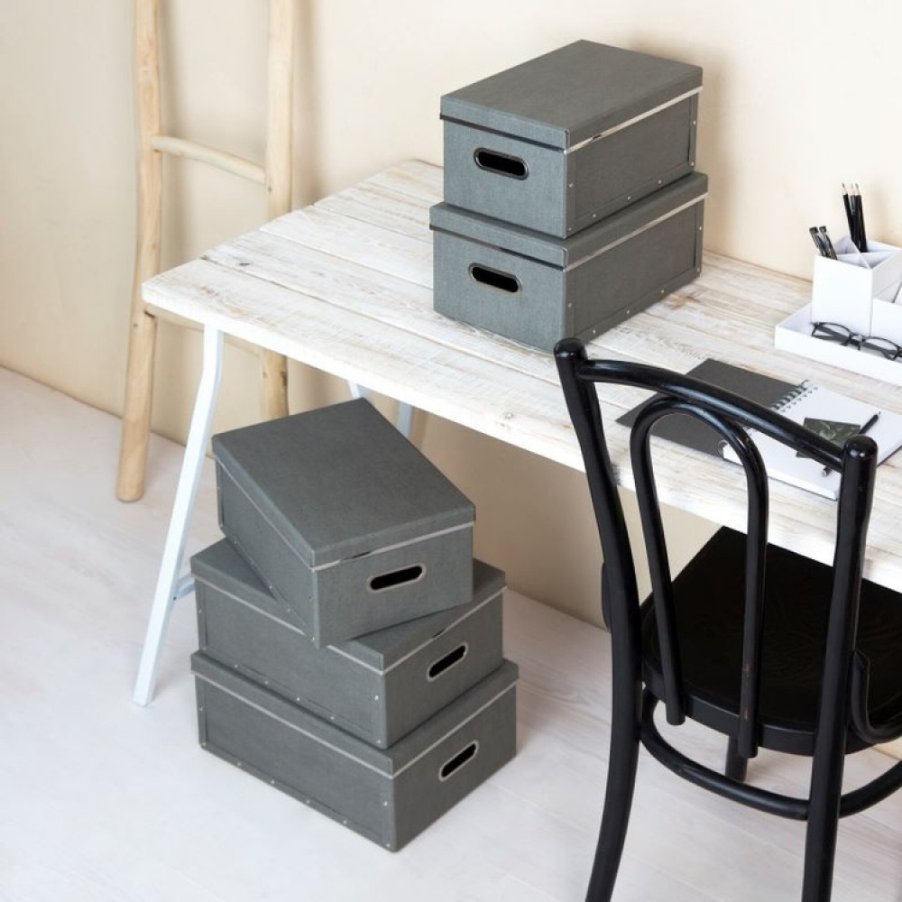 Storage boxes, Set of 5, BIGSO JOACHIM CANVAS in the group Storage / Storage boxes / BigSo storage boxes at SmartaSaker.se (40860)