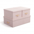 Storage boxes, Set of 3, BIGSO INGE RESTORE