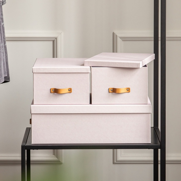 Storage boxes, Set of 3, BIGSO INGE RESTORE in the group Storage / Storage boxes / BigSo storage boxes at SmartaSaker.se (40862)