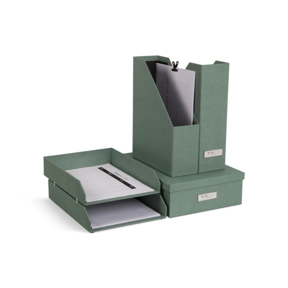 Storage Set, 5 pcs, BIGSO HOLGER DESK SET CANVAS in the group Storage / Office supplies at SmartaSaker.se (40865)