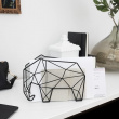 Letter organizer, ELEPHANT, standing or wall-mounted, 20 x 9 x H 15 cm, Black Letter organizer, ELEPHANT, standing or wall-mounted, 20 x 9 x H 15 cm, Black