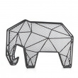 Letter organizer, ELEPHANT, standing or wall-mounted, 20 x 9 x H 15 cm, Black Letter organizer, ELEPHANT, standing or wall-mounted, 20 x 9 x H 15 cm, Black