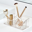 Storage Box with 7 compartments, IN CABINET ORGANIZER, 17,8 x 7,6 x H 7 cm. Transparent  Storage Box with 7 compartments, IN CABINET ORGANIZER, 17,8 x 7,6 x H 7 cm. Transparent