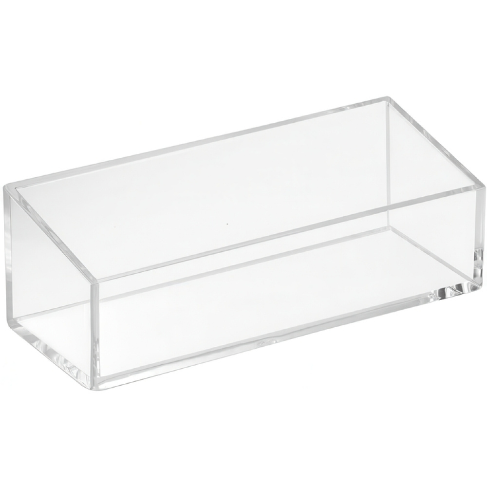 Storage Box, COUNTER TOP ORGANISER, 15 x 6 x H 5 cm, Clear in the group Storage / Bathroom storage / Makeup storage at SmartaSaker.se (40874)