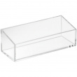 Storage Box, COUNTER TOP ORGANISER, 15 x 6 x H 5 cm, Clear Storage Box, COUNTER TOP ORGANISER, 15 x 6 x H 5 cm, Clear