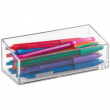 Storage Box, COUNTER TOP ORGANISER, 15 x 6 x H 5 cm, Clear Storage Box, COUNTER TOP ORGANISER, 15 x 6 x H 5 cm, Clear