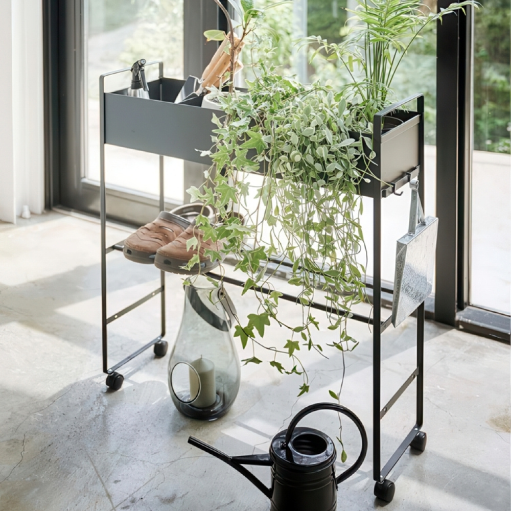 Storage Cart, ENTRYWAY TROLLEY, 75,5 x 22 x H 74,5 cm, Yamazaki in the group Storage / Hallway storage / Shoe racks at SmartaSaker.se (40882)
