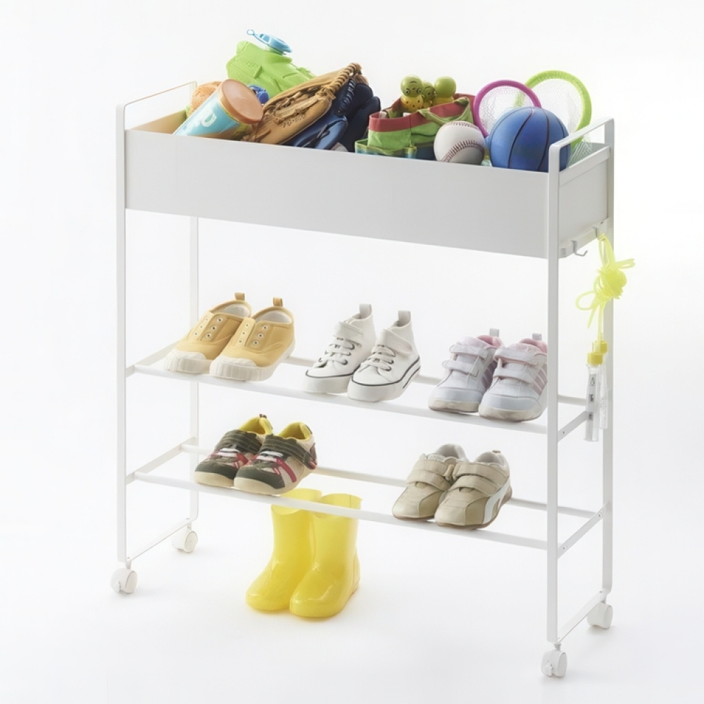 Storage Cart, ENTRYWAY TROLLEY, 75,5 x 22 x H 74,5 cm, Yamazaki in the group Storage / Hallway storage / Shoe racks at SmartaSaker.se (40882)