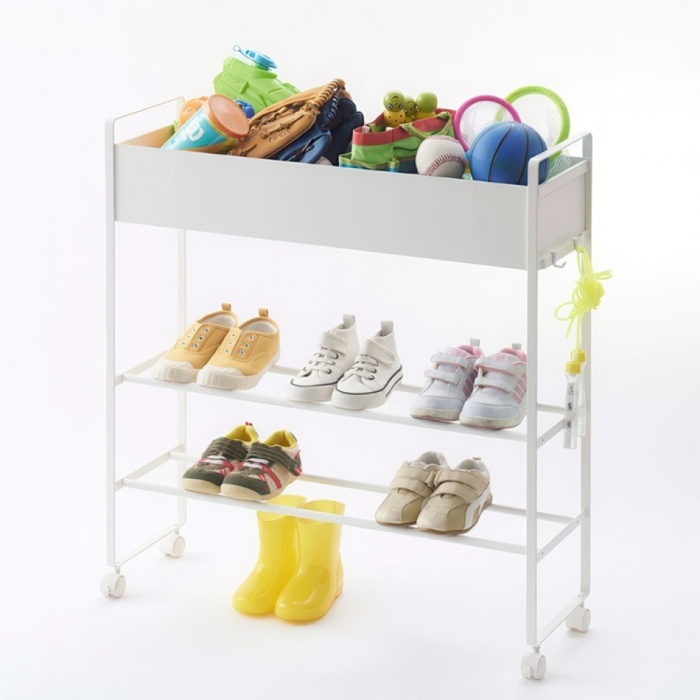 Storage Cart, ENTRYWAY TROLLEY, 75,5 x 22 x H 74,5 cm, Yamazaki in the group Storage / Hallway storage / Shoe racks at SmartaSaker.se (40882)