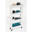 Storage trolley, 4 TIERS EXTEND TROLLEY, 37,5~60 x 15 x H 78,5 cm