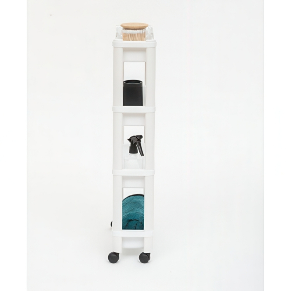 Storage trolley, 4 TIERS EXTEND TROLLEY, 37,5~60 x 15 x H 78,5 cm in the group Storage / Hallway storage at SmartaSaker.se (40887)