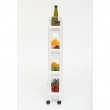 Storage trolley, 4 TIERS EXTEND TROLLEY, 37,5~60 x 15 x H 78,5 cm