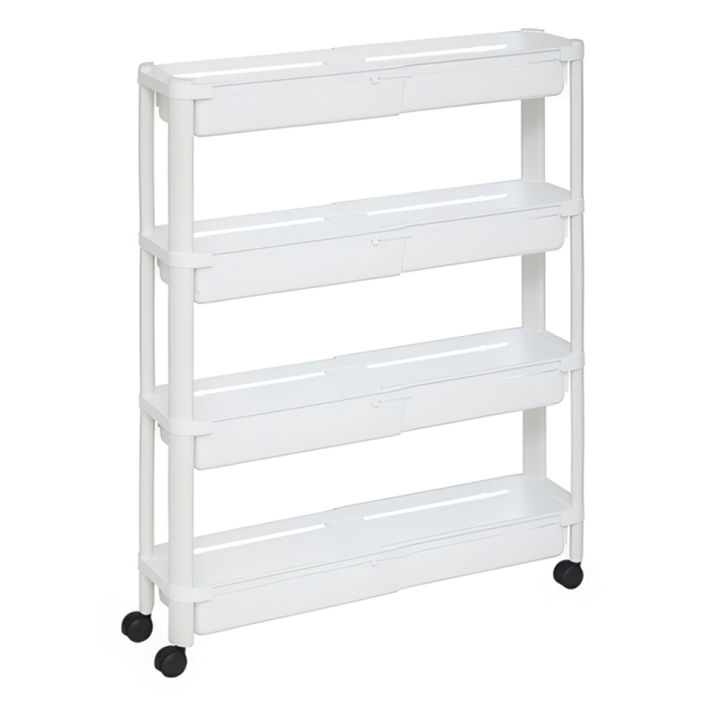 Storage trolley, 4 TIERS EXTEND TROLLEY, 37,5~60 x 15 x H 78,5 cm in the group Storage / Hallway storage at SmartaSaker.se (40887)