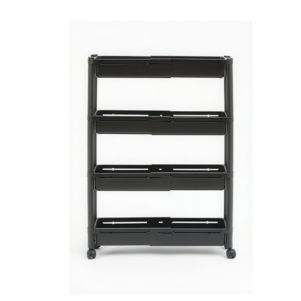 Storage trolley, 4 TIERS EXTEND TROLLEY, 37,5~60 x 15 x H 78,5 cm in the group Storage / Hallway storage at SmartaSaker.se (40887)