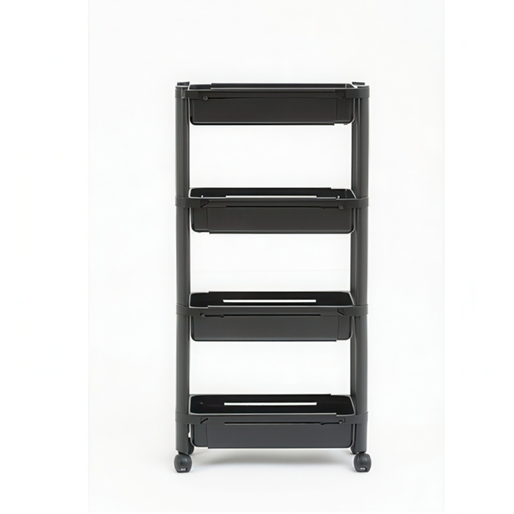 Storage trolley, 4 TIERS EXTEND TROLLEY, 37,5~60 x 15 x H 78,5 cm in the group Storage / Hallway storage at SmartaSaker.se (40887)