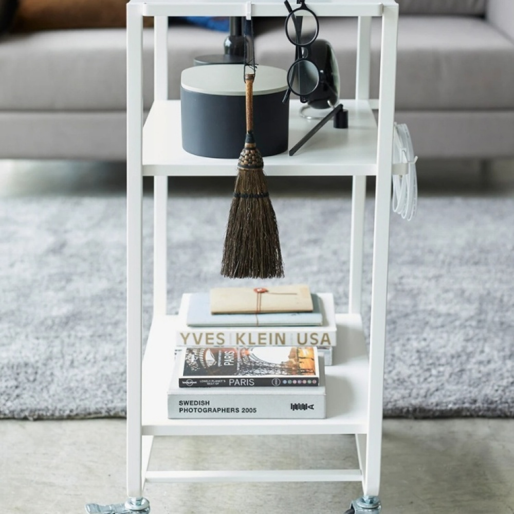 Storage trolley, TOWER WAGON, 38 x 49 x H 81,5 cm, Yamazaki in the group Storage / Hallway storage at SmartaSaker.se (40889)