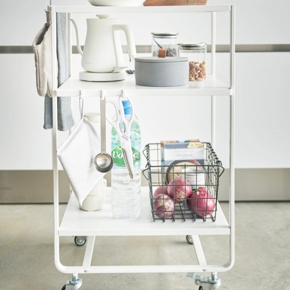 Storage trolley, TOWER WAGON, 38 x 49 x H 81,5 cm, Yamazaki in the group Storage / Hallway storage at SmartaSaker.se (40889)