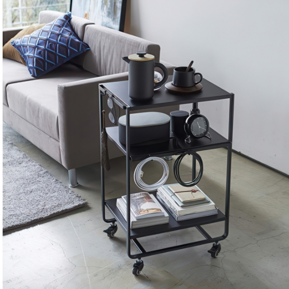 Storage trolley, TOWER WAGON, 38 x 49 x H 81,5 cm, Yamazaki in the group Storage / Hallway storage at SmartaSaker.se (40889)