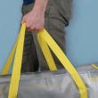 Multipurpose bag, 120 L TAURUS SUPER TOUGH XL, 90 x 45 x H 30 cm, Silver grey / Yellow Multipurpose bag, 120 L TAURUS SUPER TOUGH XL, 90 x 45 x H 30 cm, Silver grey / Yellow