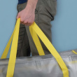 Multipurpose bag, 180 L TAURUS SUPER TOUGH XXL, 90 x 45 x H 45 cm, Silver grey / Yellow Multipurpose bag, 180 L TAURUS SUPER TOUGH XXL, 90 x 45 x H 45 cm, Silver grey / Yellow