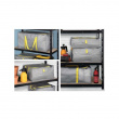 Multipurpose bag, 180 L TAURUS SUPER TOUGH XXL, 90 x 45 x H 45 cm, Silver grey / Yellow Multipurpose bag, 180 L TAURUS SUPER TOUGH XXL, 90 x 45 x H 45 cm, Silver grey / Yellow