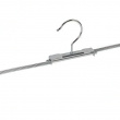Hangers for Skirts, Set of 2, BLUE STRETCHER, Large 29 - 50 cm, Silver / Blue Hangers for Skirts, Set of 2, BLUE STRETCHER, Large 29 - 50 cm, Silver / Blue